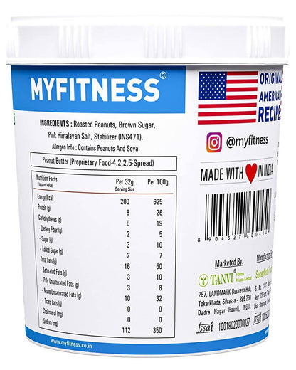 Myfitness Original Peanut Butter Crunchy