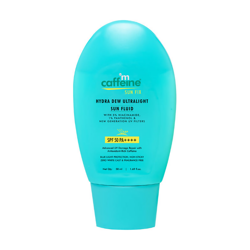 mCaffeine SunFix Hydra Dew Ultralight SunFluid SPF 50 PA++++Sunscreen