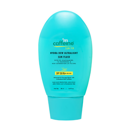 mCaffeine SunFix Hydra Dew Ultralight SunFluid SPF 50 PA++++Sunscreen