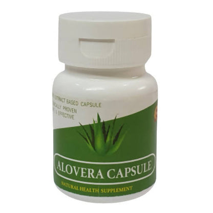 Deep Ayurveda Aloevera 500mg Veg Capsules