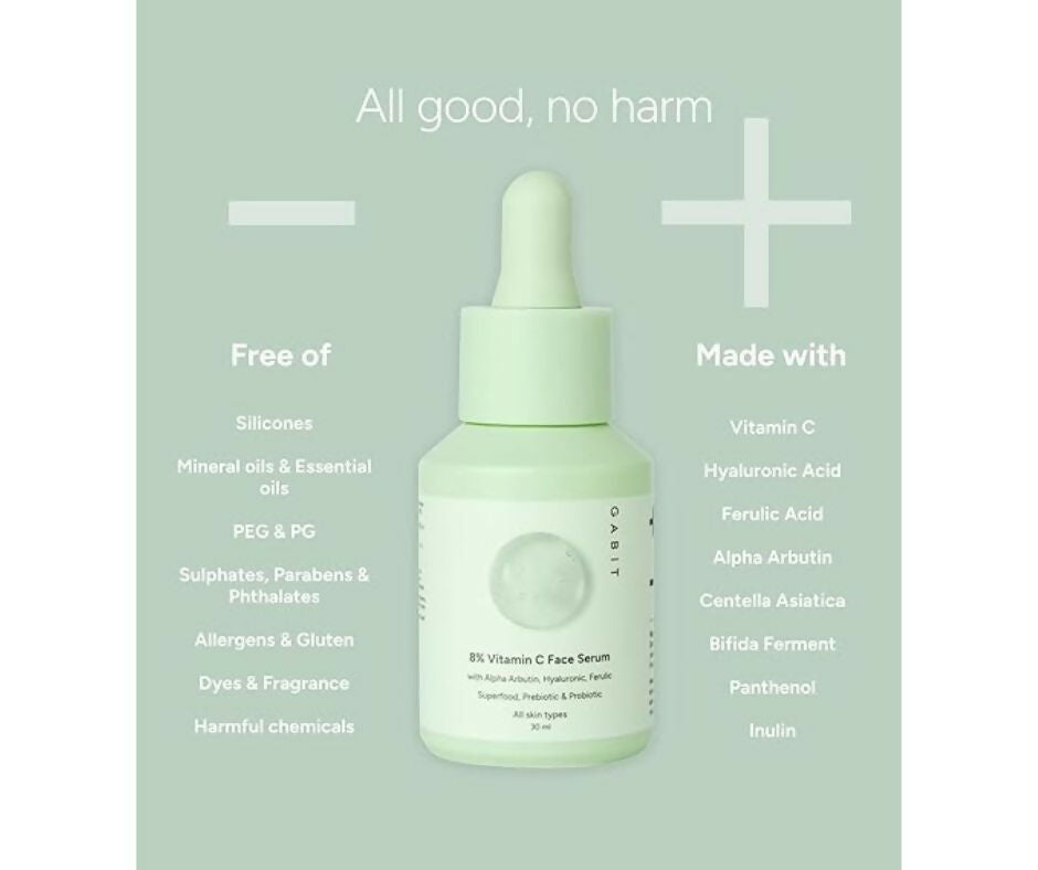 Gabit 8% Vitamin C Face Serum for Glowing Skin