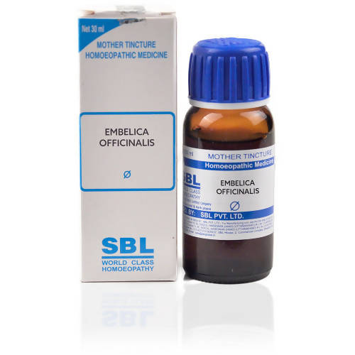 Buy SBL Homeopathy Embelica Officinalis Mother Tincture Q from DrMediCart, Ship from India to USA