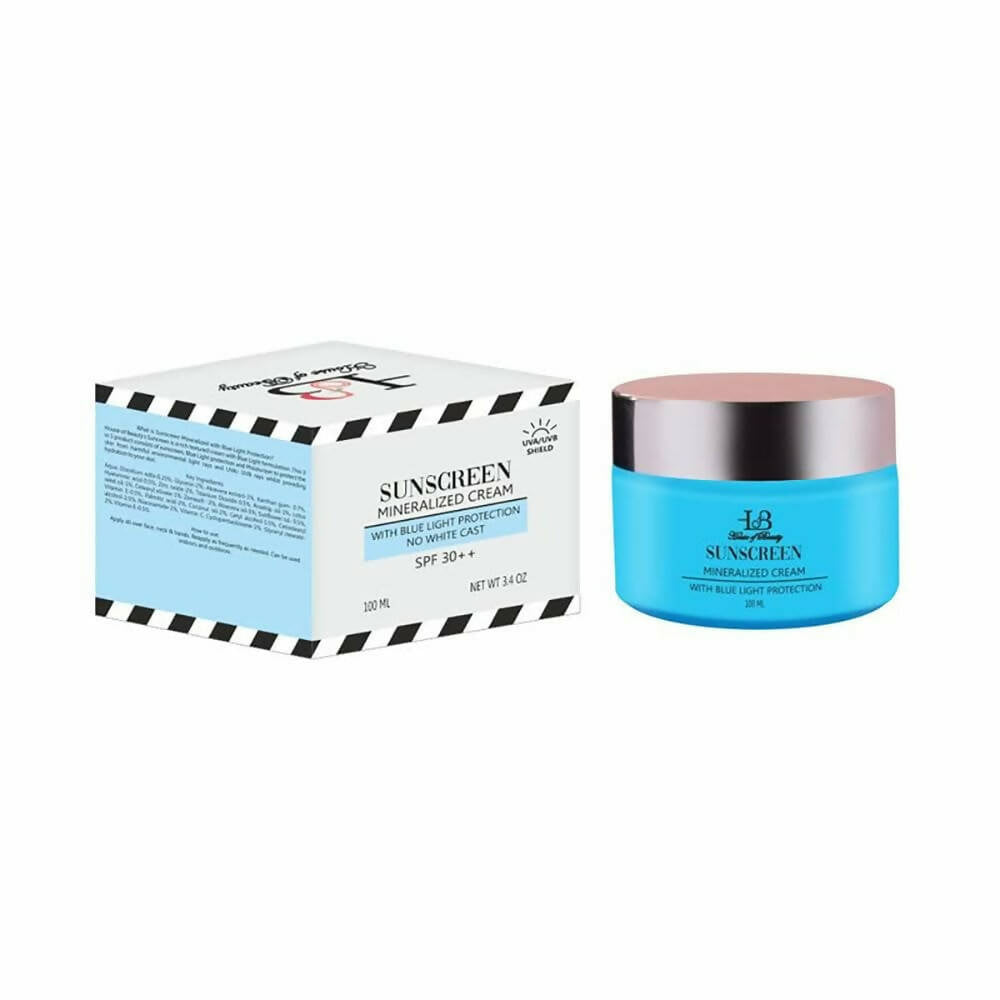 House Of Beauty Mineral Sunscreen With Blue Light Protection