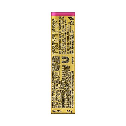 Lakme 9to5 Hya Matte Lipstick - Promotion Pink