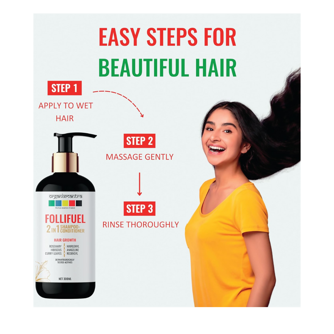 Organix Mantra Follifuel Hair Growth 2-in-1 Shampoo & Conditioner