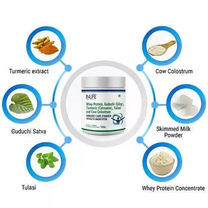 Inlife Immune Care Powder Vanilla Flavour