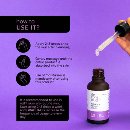 Deconstruct Retinol & Peptide Serum