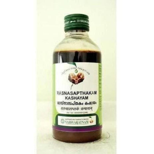 Buy Vaidyaratnam Rasnasapthakam kashayam from DrMediCart, Ship from India to USA