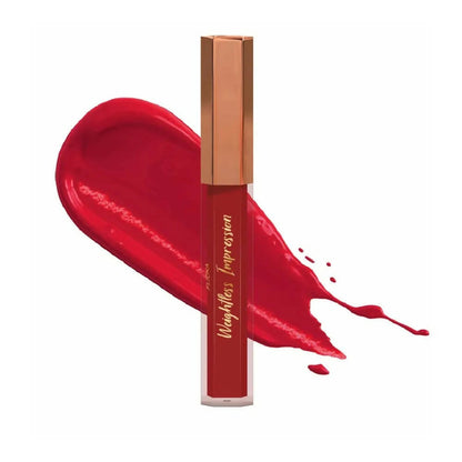 FLiCKA Weightless Impression 01 January - Red Matte Finish Liquid Lipstick