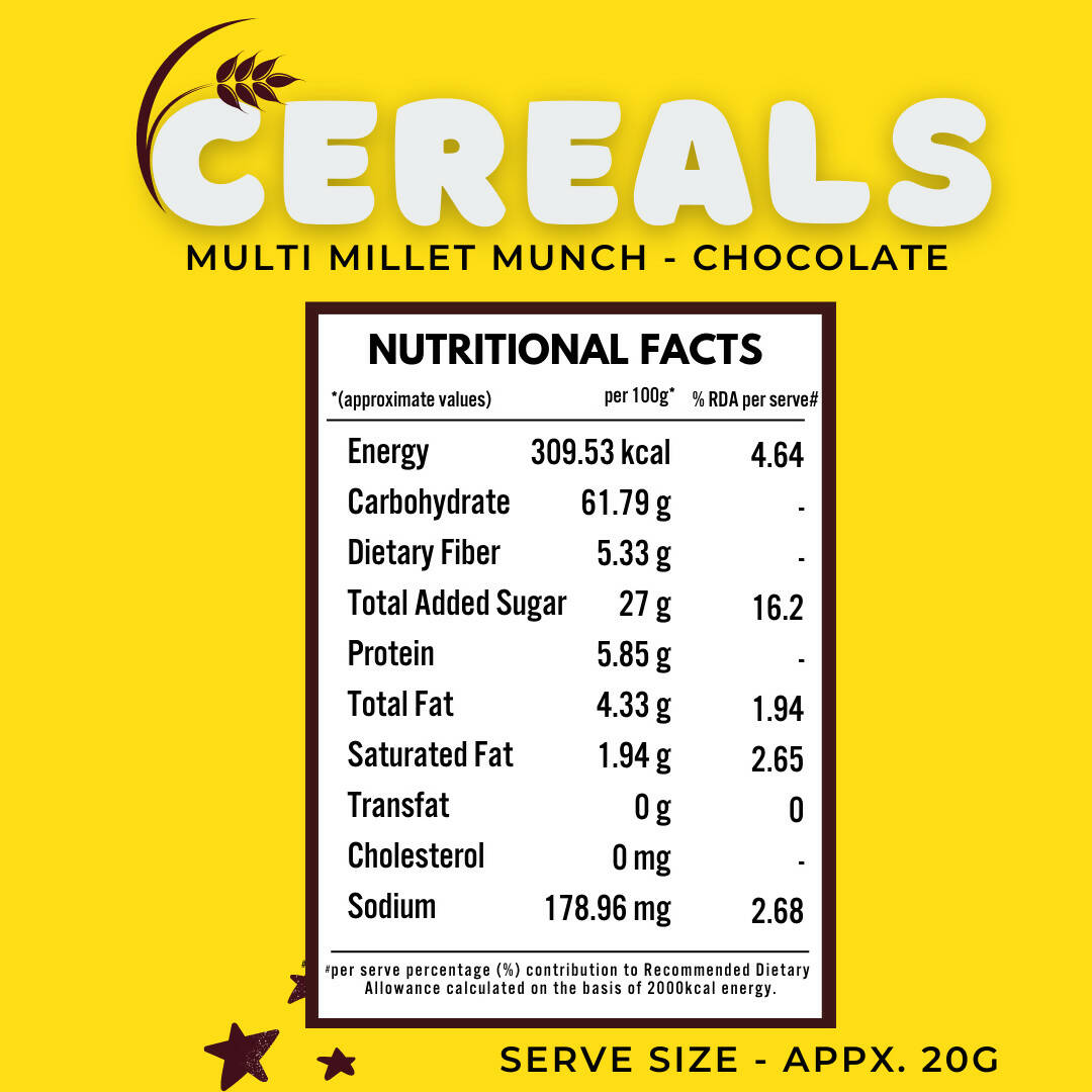 Born Reborn Chocolate Millet Munch - Animal Kingdom