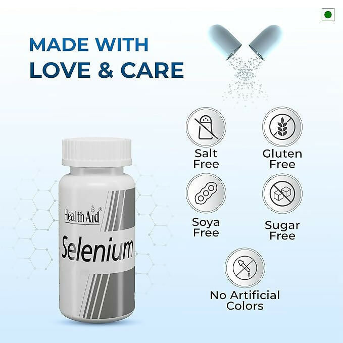 HealthAid Selenium 200 mcg Tablets