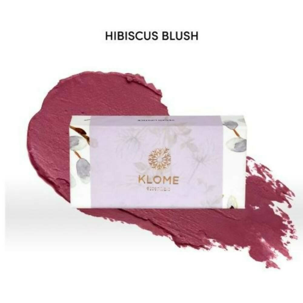 Klome Essentials Vegan Matte Lipstick-Hibiscus Blush (Pink Nude)