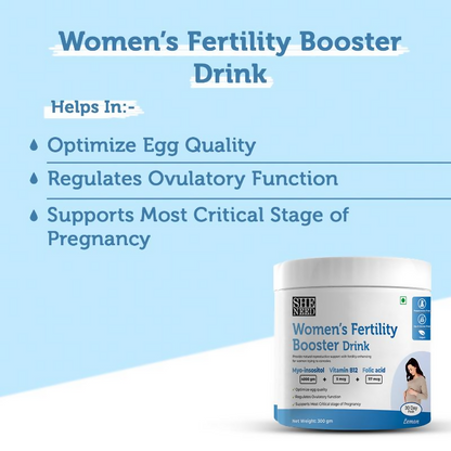 SheNeed Women’s Fertility Booster Drink For Women