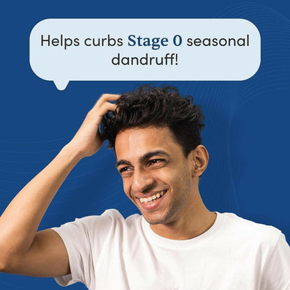 Man Matters Daily Use Anti Dandruff Shampoo & Hair Conditioner Combo - Targets Dandruff, Reduces Flakes, Nourishes Hair & Reduces Frizz