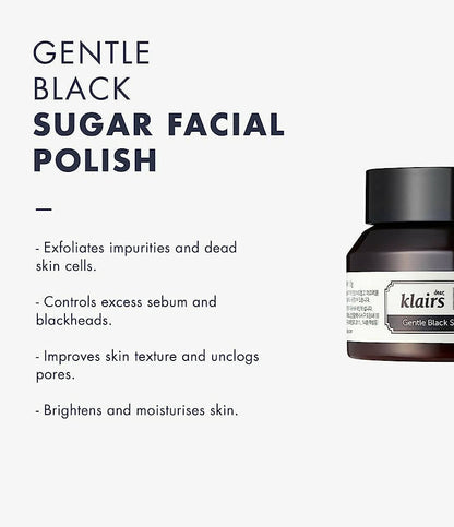 Dear Klairs Gentle Black Sugar Facial Polish