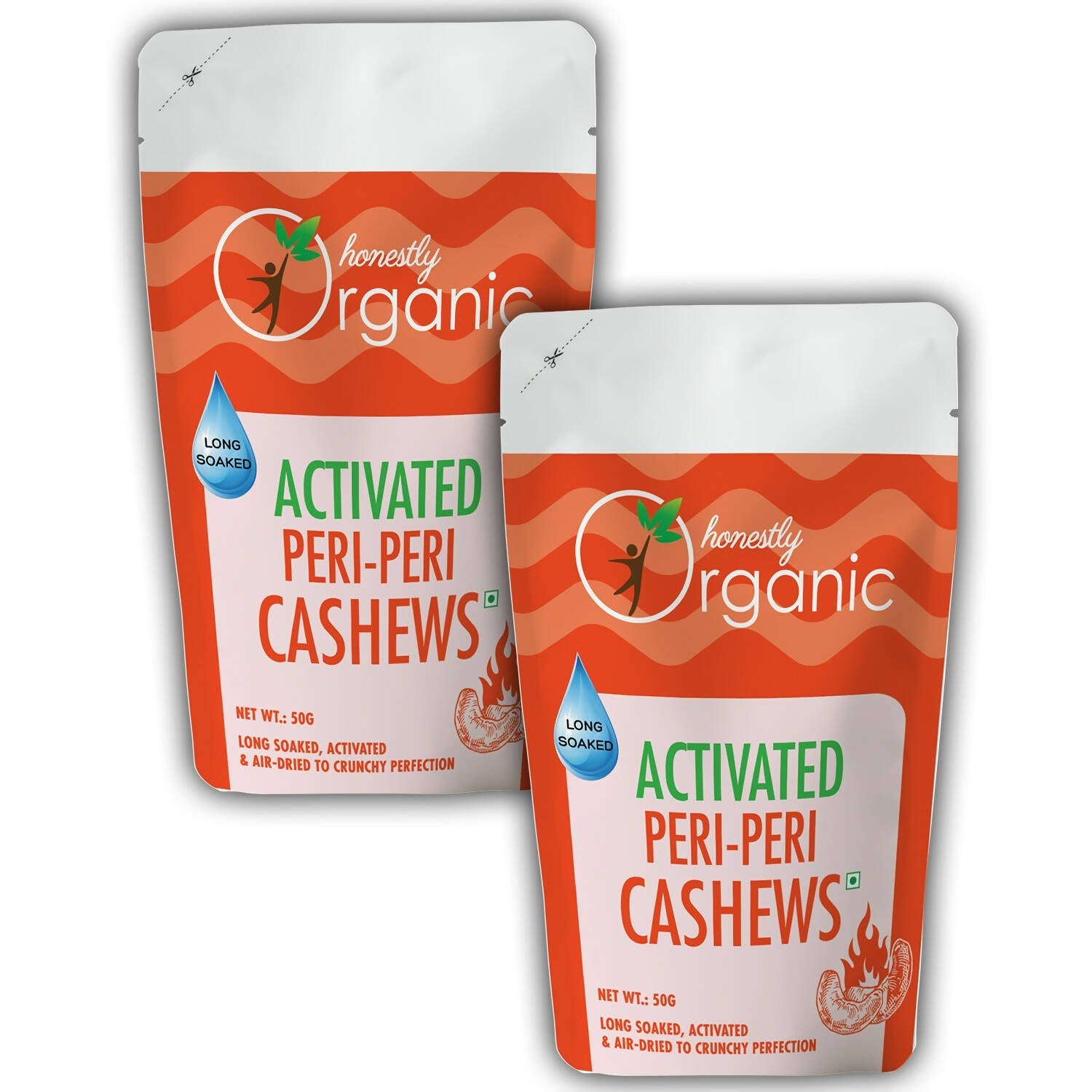 D-Alive Honestly Organic Activated Peri Peri - Cashews - Drmedicart
