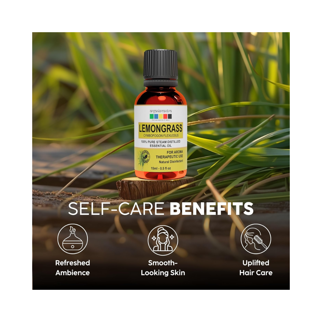 Organix Mantra Lemongrass Essential Oil for Skin