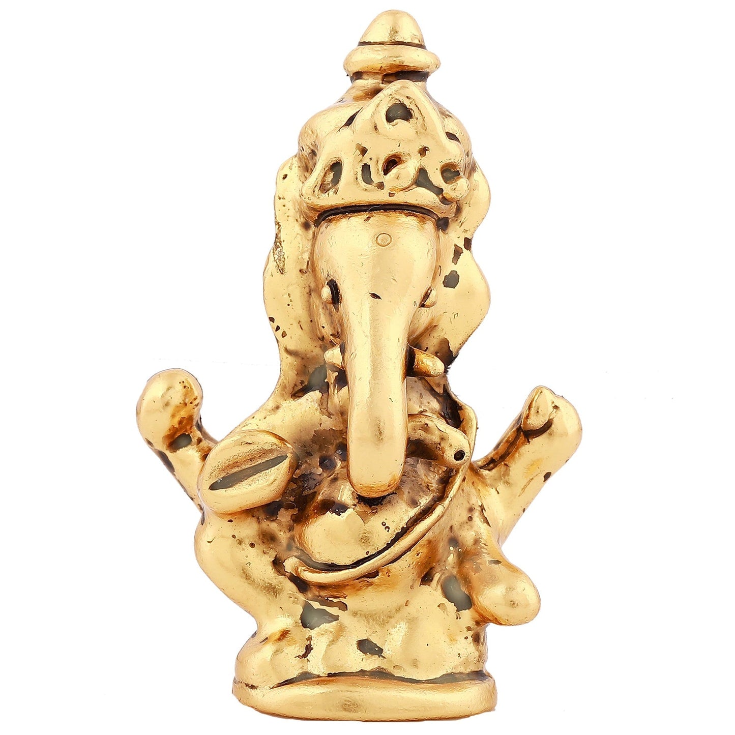 Estele Gold -Polished Spiritual Lord Ganesha Idol for Gifts & HouseWarming/Home/Office Decors