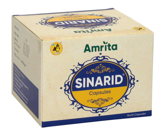 Buy Amrita Sinarid Capsules from DrMediCart, Ship from India to USA