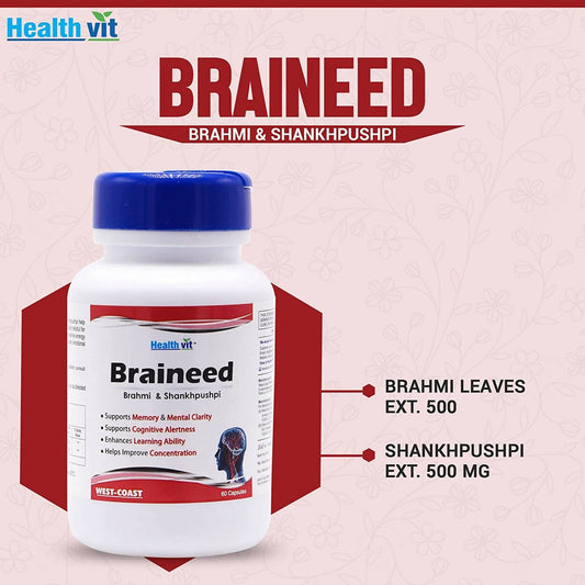 Buy Healthvit Braineed Capsules from DrMediCart, Ship from India to USA