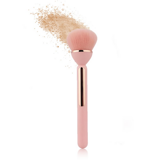 Gleva Multipurpose Professional Powder & Blush Cheek Brush - Pink