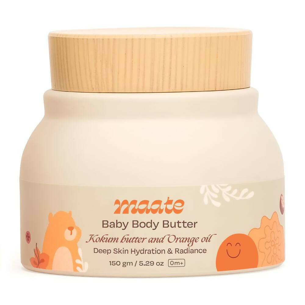 Maate Baby Body Butter Enriched with Pure Kokum Butter and Saffron Oil -  USA, Australia, Canada 