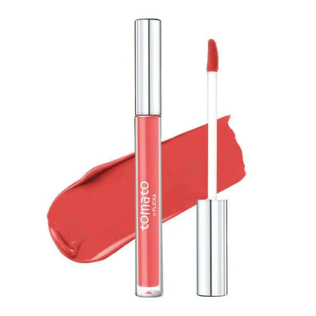 FLiCKA Tomato Liquid Lipstick - Coral - Shade 07