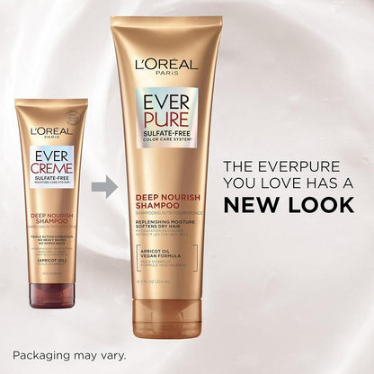 L'Oreal Paris Sulfate Free Moisture Shampoo (Evercreme Moisture Care Deep Nourish)