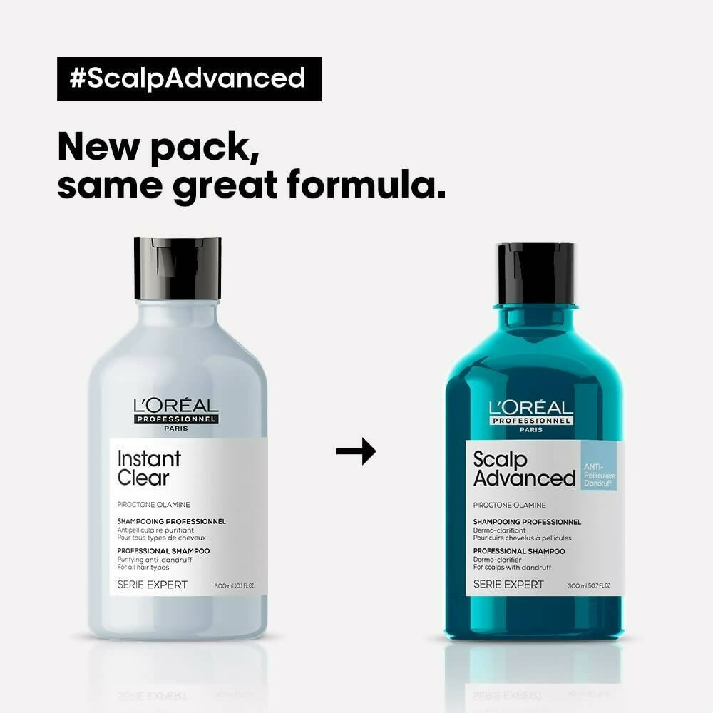 L'Or??al Paris Scalp Advanced Anti-Dandruff Dermo-Clarifier Shampoo & Liss Unlimited Hair Mask