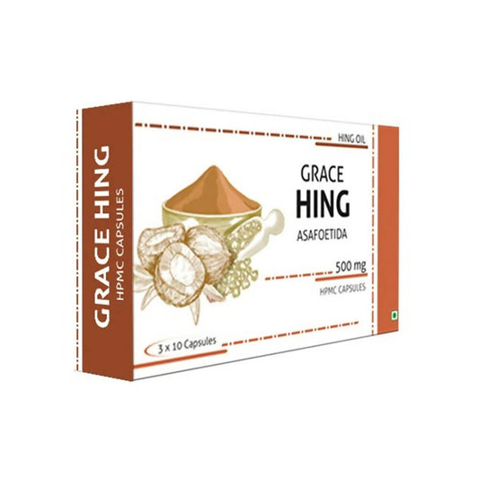 Nutra Grace Hing Asafoetida Capsules