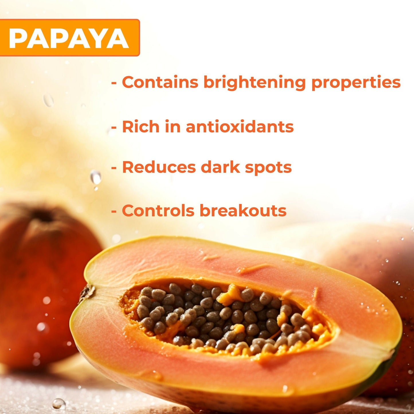 Good Vibes Papaya Even Skin Tone Night Cream with Power of Serum - Nourishes and Brightens the Skin Overnight