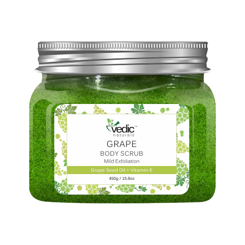 Buy Vedic Naturals Grape Body Scrub from DrMediCart, Ship from India to USA