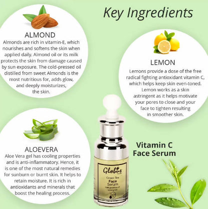 Globus Naturals Green Tea Face Serum