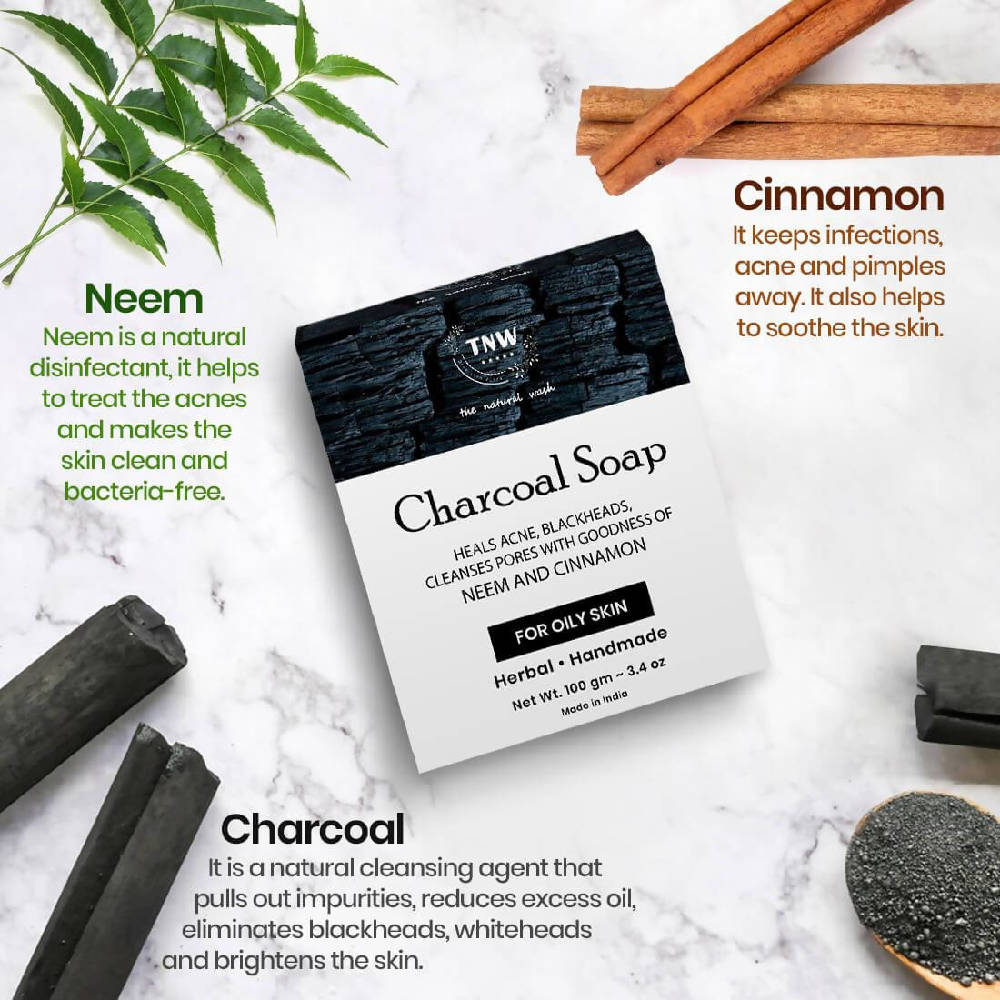 The Natural Wash Charcoal Soap - Drmedicart