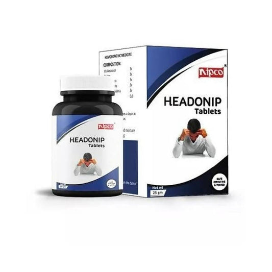 Buy Nipco Homeopathy Headonip Tablets from DrMediCart, Ship from India to USA