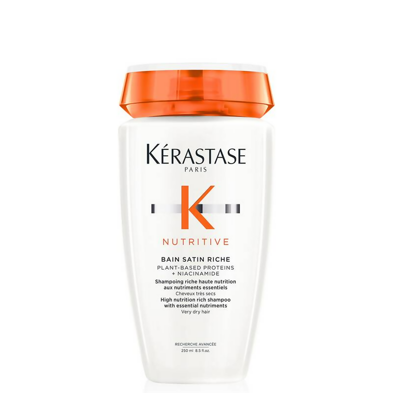 Kerastase Nutritive Riche Shampoo For Dry Hair With Proteins & Niacinamide Vegan