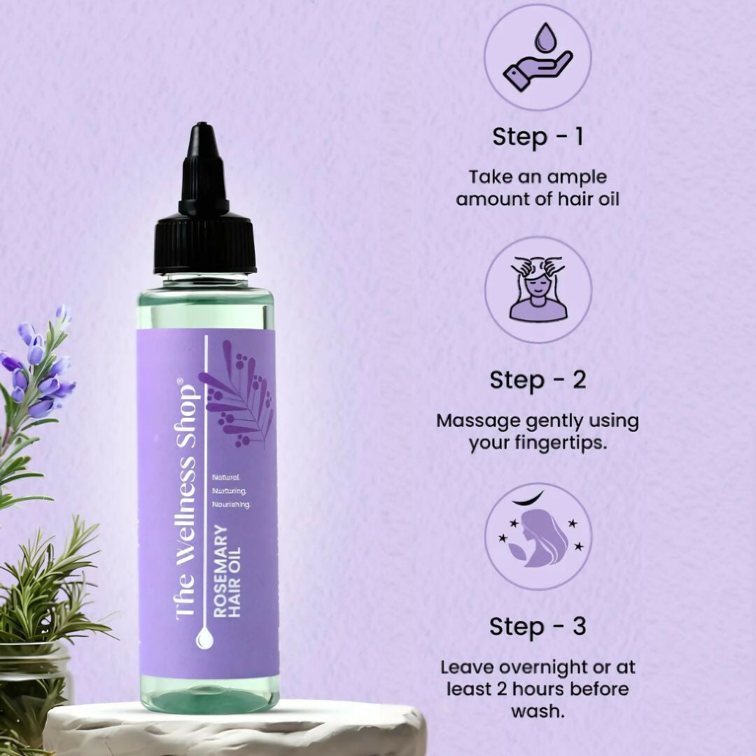 The Wellness Shop Rosemary Hair Oil