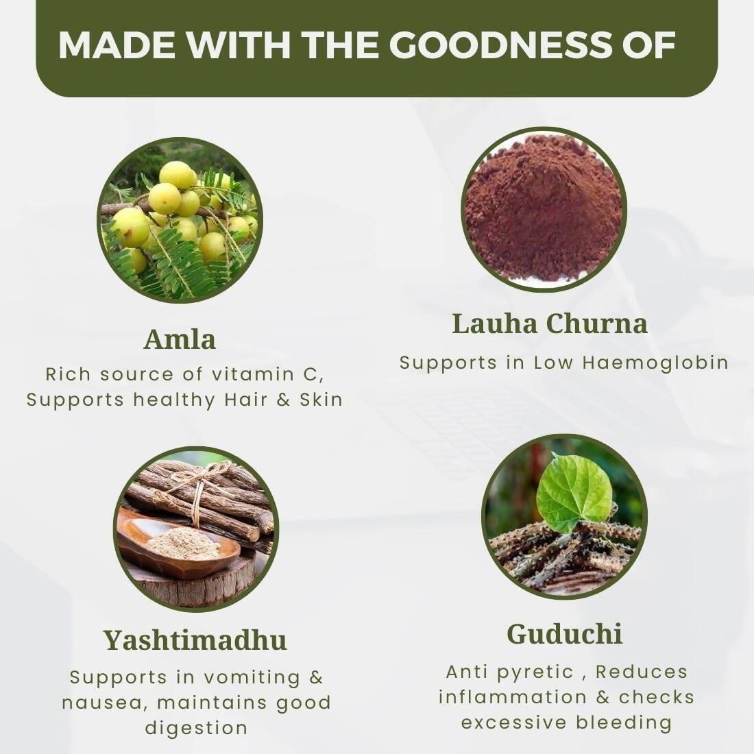 Uma Ayurveda Dhatri Lauha Tablets