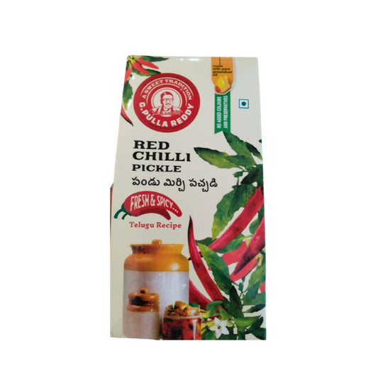 Buy Pulla Reddy Chilli Pickle from DrMediCart, Ship from India to USA