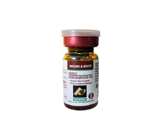 Buy Brown & White Edible Sandalwood Oil from DrMediCart, Ship from India to USA