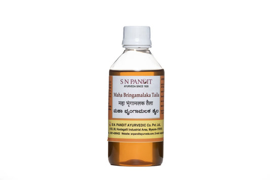 S N Pandit Ayurveda Maha Bringamalaka Taila