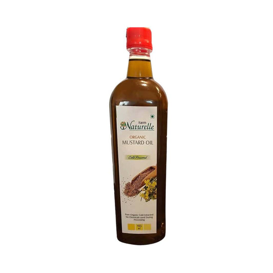 Buy Farm Naturelle Organic Wood Pressed Black Mustard Oil from DrMediCart, Ship from India to USA