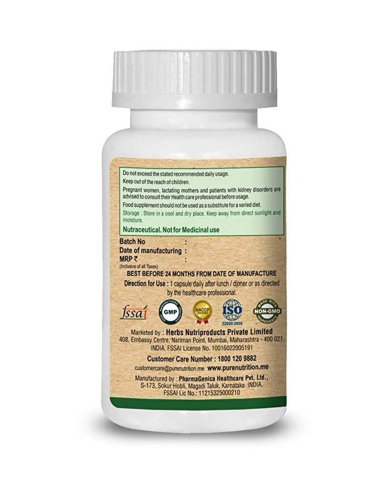 Pure Nutrition Digestive Enzymes with Bromelain Veg Capsules