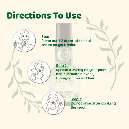 Habibs Professionnel Hair Serum For Smooth Anti-Frizz Hair