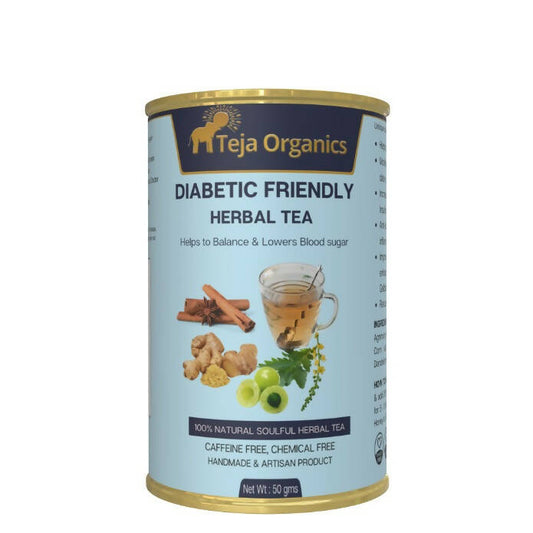 Buy Teja Organics Diabetic Friendly Herbal Tea from DrMediCart, Ship from India to USA