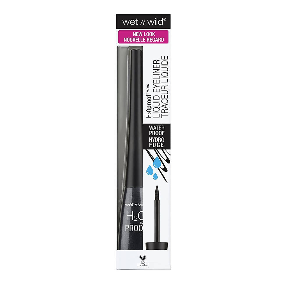 Wet n Wild H2O Proof Liquid Eyeliner - Black Noir - Drmedicart