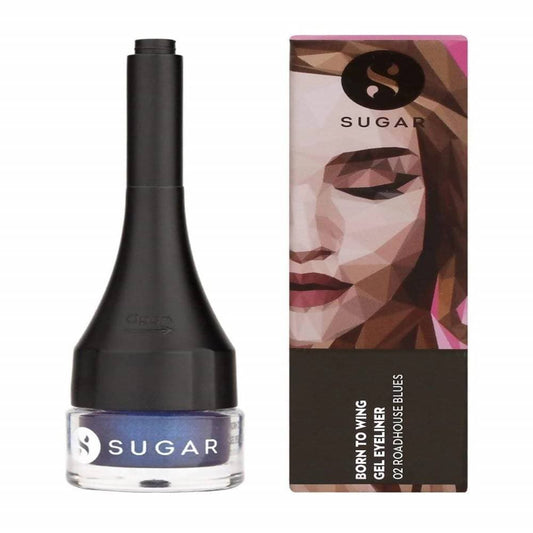Sugar Born To Wing Gel Eyeliner - Roadhouse Blues (Denim Blue) - DrMediCart