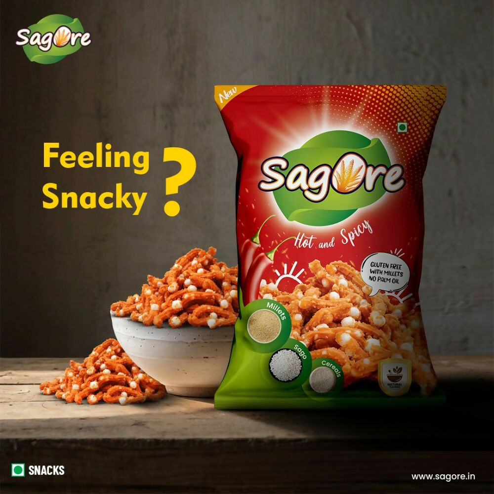 Sagore Millet Namkeen Hot & Spicy