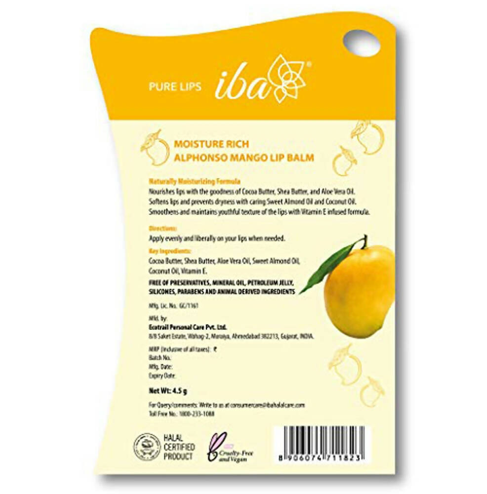 iba moisture rich lip balm alphonso mango buy in usa