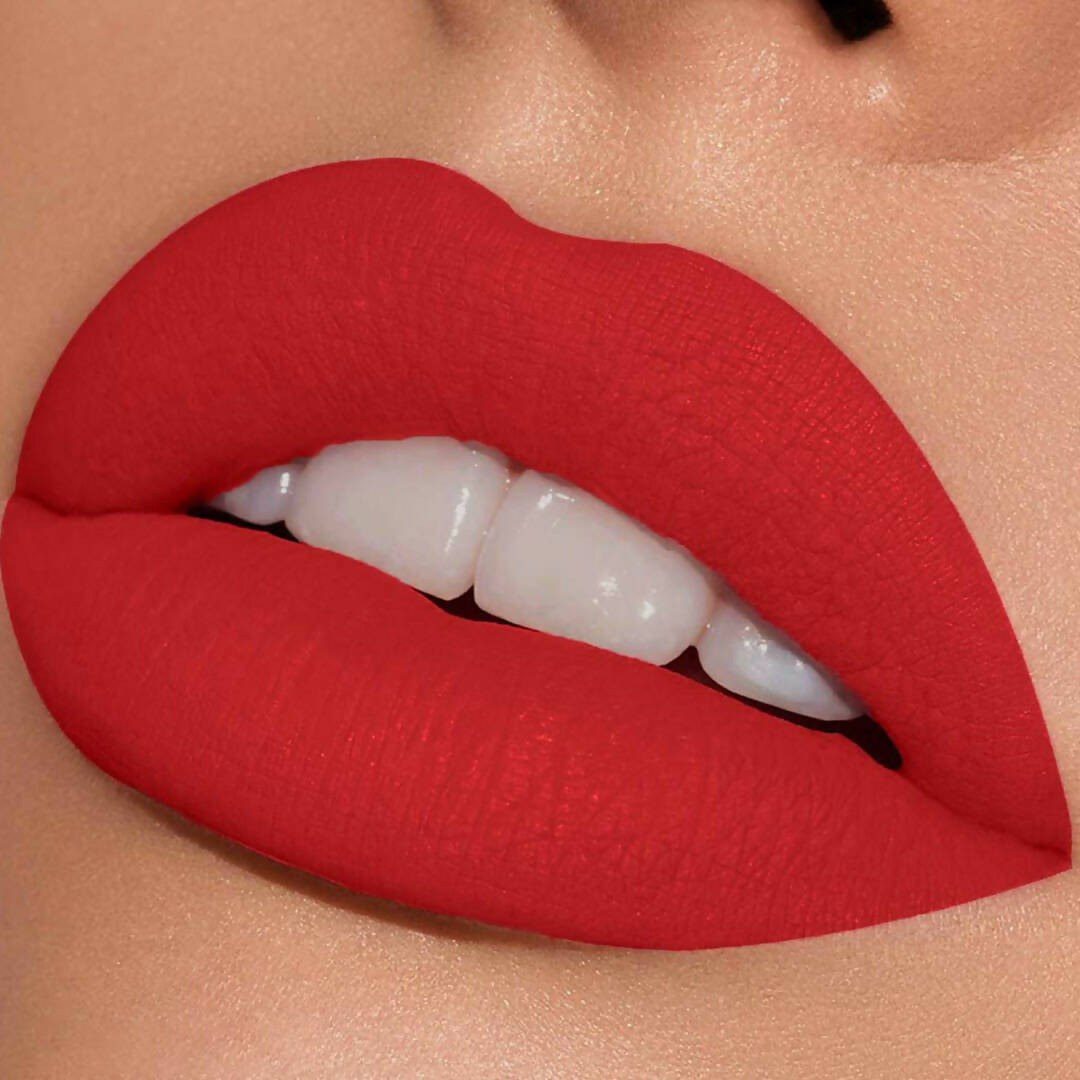 TAC - The Ayurveda Co. Liquid Matte Miss Red Lipstick - DrMediCart